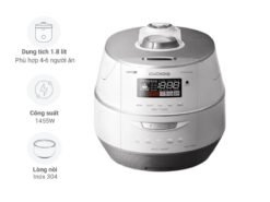 Nồi cơm áp suất cao tần Cuckoo CRP-FHTAS1010FW