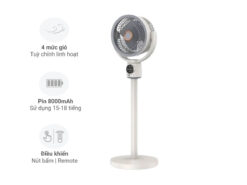 Quạt tích điện Xiaomi Mi-lux F188 (Trắng)