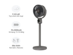 Quạt tích điện Xiaomi Mi-lux F188 (Xám)