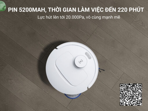 robot ecovacs deebot t30c (trắng) (3)