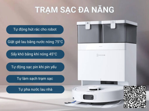 robot ecovacs deebot t30c (trắng) (4)