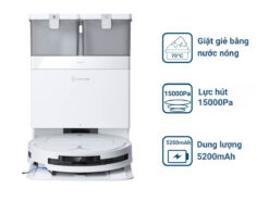 Robot Ecovacs Deebot T50 Omni (Trắng)