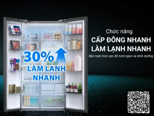 tủ lạnh toshiba gr-rs910wi-pmv(06)-mg inverter 711l (5)