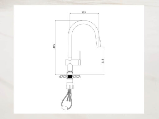vòi rửa konox comfor chrome (2)