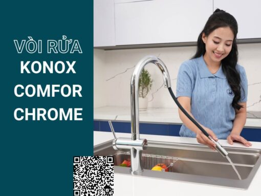 vòi rửa konox comfor chrome (3)