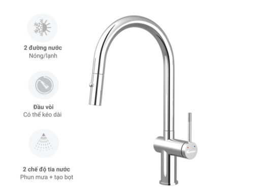 vòi rửa konox comfor chrome