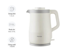 Ấm siêu tốc Toshiba KT-15DRTVN(W)