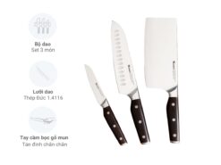 Bộ dao Konox Impecca Classic 3 món
