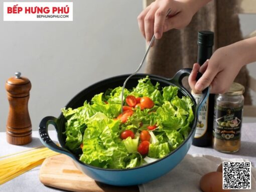 chảo gang oceno fd22csea 20cm (3)