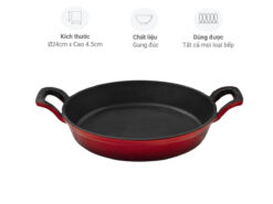 Chảo gang Oceno FR24GRED 24cm