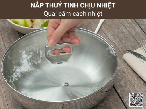 chảo inox 5 lớp liền thân kaiyo kiw-3819 24cm (5)