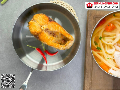 chảo inox 5 lớp liền thân kaiyo ksp-3840 24cm (5)