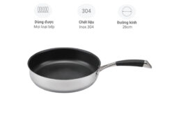 Chảo inox Malloca SA-02 26cm