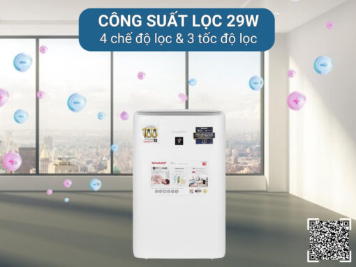 máy lọc không khí và tạo ẩm sharp ki-n40v-w (5)