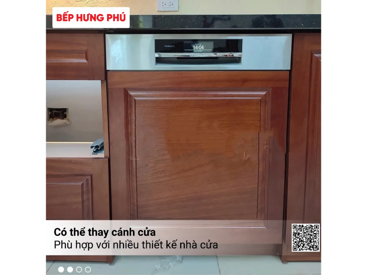 Có thể thay đổi thiết kế máy rửa bát Bosch SMI8ZDS81T