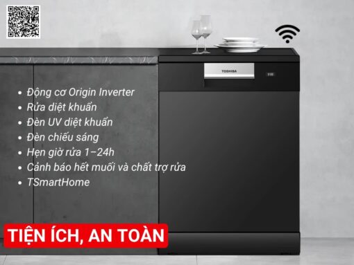 máy rửa chén toshiba dw-15f8(b)-vn (8)