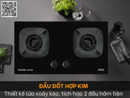 bếp gas sakura sg2670gb (5)