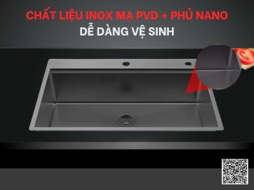 chậu inox hafele hs25-ssn1s-7650 (567.24.484) (4)