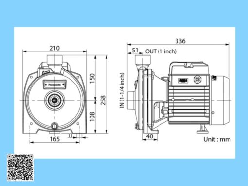 máy bơm nước đẩy cao panasonic gp-20hcn1svn (5)