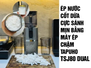 máy ép chậm Tapuho TSJ80 Dual
