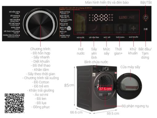 máy sấy toshiba td-t25bs110hwv(mg) (2)
