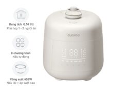 Nồi cơm điện tử áp suất Cuckoo CRP-T0310FGW