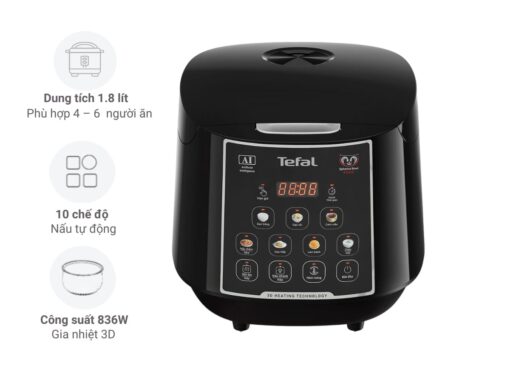 nồi cơm điện tử tefal rk737868