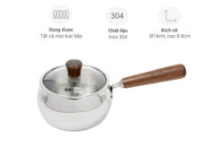 Quánh inox 3 lớp liền thân Kalpen RM14 14cm