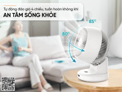 quạt bàn sunhouse apf7316w (3)