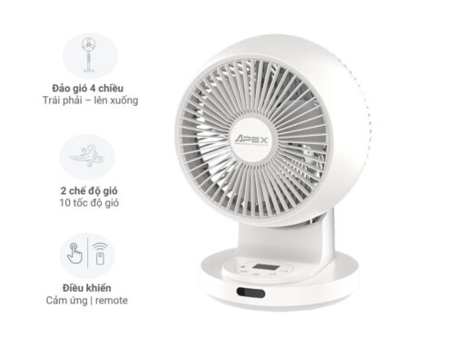 quạt bàn sunhouse apf7316w