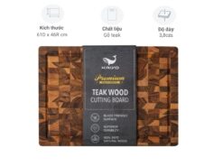 Thớt gỗ Teak Kaiyo DC07