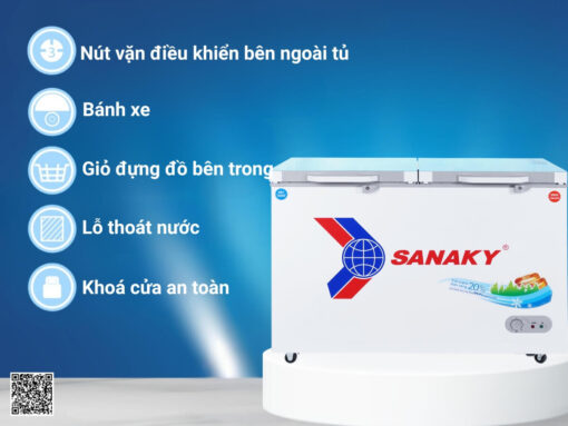 tủ đông sanaky vh-4099w2kd 280l (6)