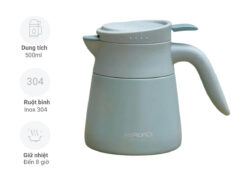 Bình pha trà giữ nhiệt Kaiyo KSV-6636