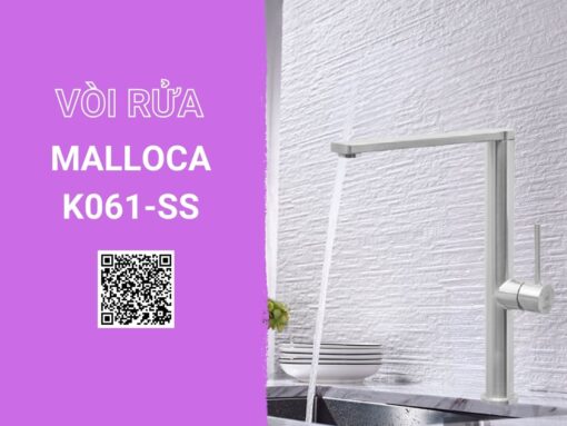 vòi rửa malloca k061-ss