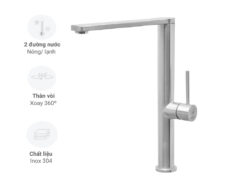 Vòi rửa Malloca K061-SS