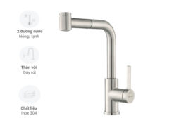 Vòi rửa chén LuxSteel K066-PO