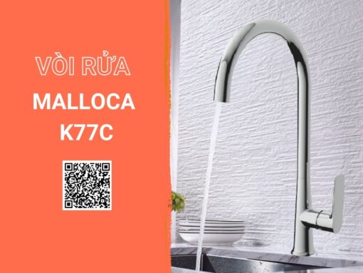 vòi rửa malloca k77c