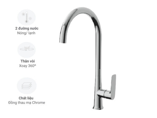 vòi rửa malloca k77c