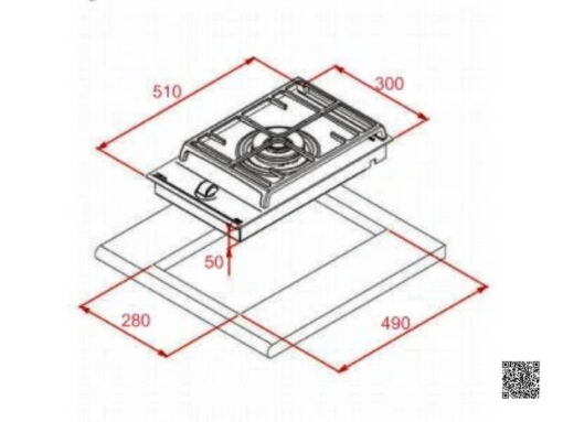 bếp ga teka cocina gzc 31339 xbd bk