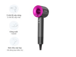 Máy sấy tóc Tiross TS4322 (Ghi Hồng)