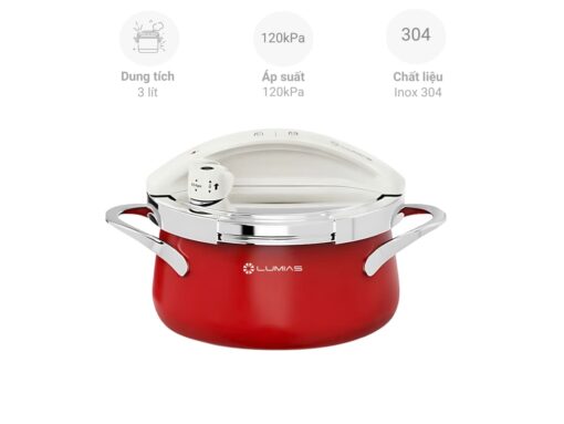 nồi áp suất lumias lpc-068 (đỏ)