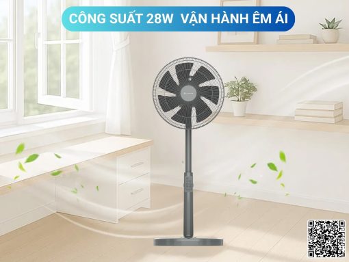 quạt cây quạt cây lumias f08 pro (trắng) (2)