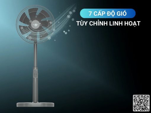 quạt cây quạt cây lumias f08 pro (trắng) (4)