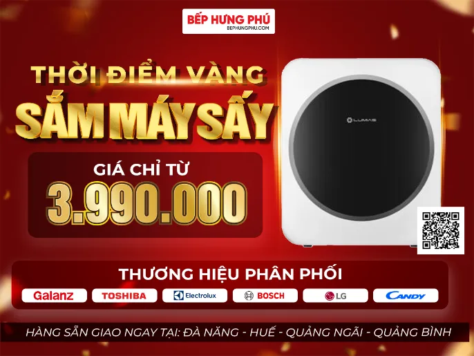 Thời điểm vàng sắm máy sấy