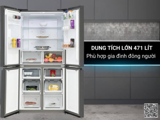 tủ lạnh toshiba gr-rf606wi-pmv(60)-ag inverter 471 lít (4)