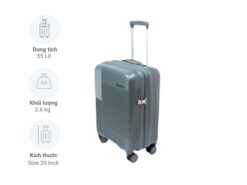 Vali kéo TSA Kaiyo 20 inch KCT-9385