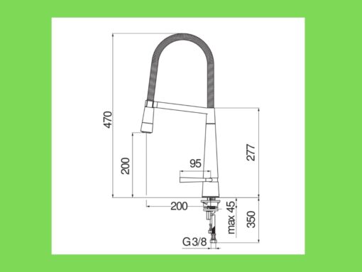 vòi rửa nobili likid nb880 (2)
