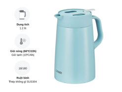 Bình thủy Tiger PWO-A120 (xanh)