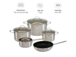 Bộ nồi inox ELO Clio Plus 5 món