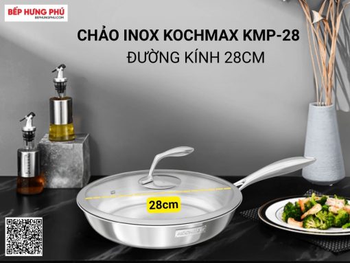 chảo inox kochmax kmp-28 (2)